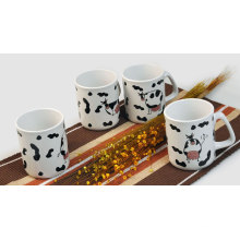 Tasse à café en céramique avec design de vache